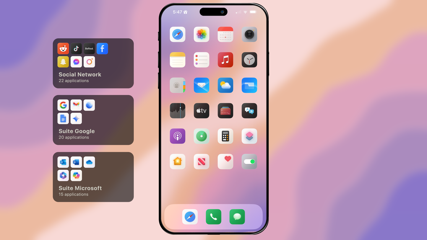iOS App Icons - Vision OS
