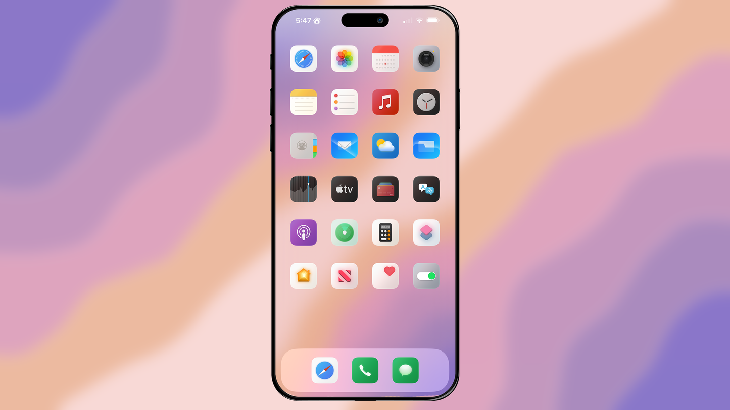 iOS App Icons - Vision OS